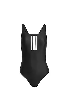 ADIDAS | Bañador de mujer 3S Mid Suit | schwarz